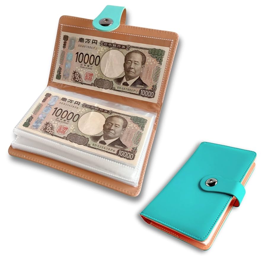 早い者勝ち 韓国 バインダー カバー 貯金 現金管理 ホワイト